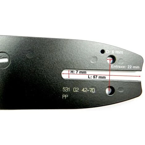 Offres ❤️ MCCULLOCH Guide Tronconneuse Mc Culloch 40 Cm 3/8LP 050 55 Dents ❤️ 4 Offres ❤️ MCCULLOCH Guide Tronconneuse Mc Culloch 40 Cm 3/8LP 050 55 Dents ❤️ – Image 4