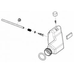 Remise ✔️ MCCULLOCH Réservoir D'huile Tronçonneuse Mc Culloch ????