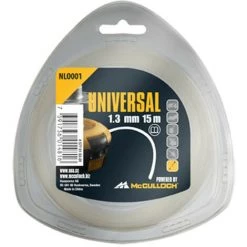 Offres ???? MCCULLOCH Fil De Coupe-herbe En Nylon 1.3mm X 15m NLO001 ❤️