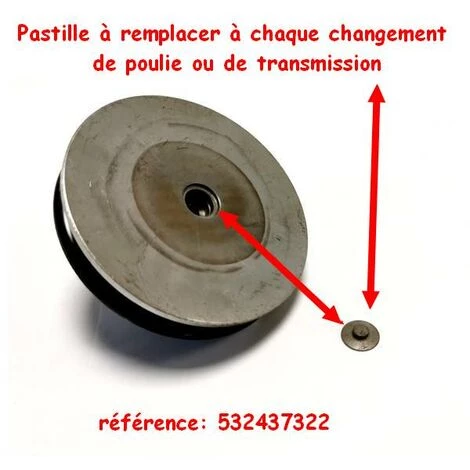 Meilleure affaire ???? MCCULLOCH Disque Friction Tracteur Tondeuse Mc Culloch ???? 3 Meilleure affaire ???? MCCULLOCH Disque Friction Tracteur Tondeuse Mc Culloch ???? – Image 3